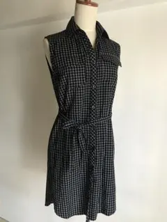 極美品！ADMIRAL アドミラル ノースリーブワンピース ネイビー系 M