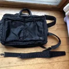 ポーター　タンカー　3way 2層　黒　難あり　ジャンク　ショルダー付き