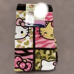 しまむら　サンリオ　日焼けキティ　フェイスタオル　1枚のみのサムネイル
