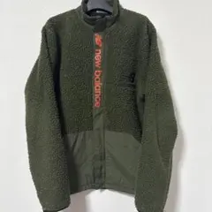 New Balance フリースジャケット オリーブグリーン 160