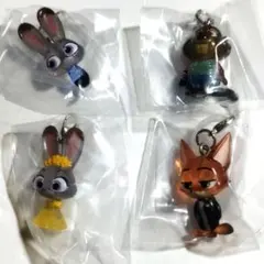ズートピア2 めじるしアクセサリー ニックB ジュディ A B ニブルス ガチャ