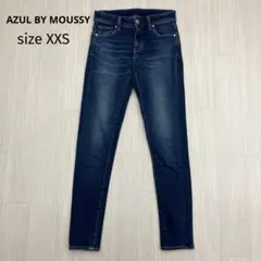 AZUL BY MOUSSY ローライズ ストレッチ スキニー デニム ジーンズ