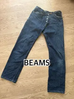 BEAMS ビームス　ストレートデニム　インディゴブルーのサムネイル
