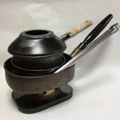 新台十能セット　台十能　ステンレス製　美品　茶道具　炭道具　箱あり mizuyadougu81_1.jpg?v=