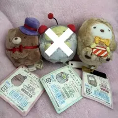 すみっコぐらし てのりぬいぐるみ 2体セット　映画すみっコぐらしツギハギ工場