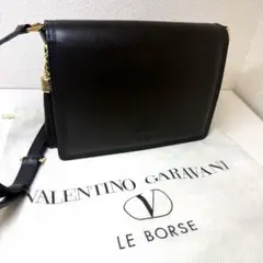 美品 VALENTINO GARAVANI ヴァレンティノ ショルダー黒 レザーのサムネイル