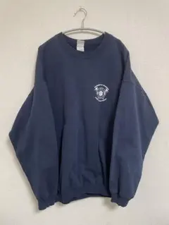 7AS2 JERZEES ハーフジップスウェット ネイビー S 古着 | Mercari