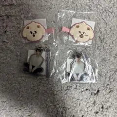 TXT ボムギュ ヘアクリップ アクリルキーホルダー