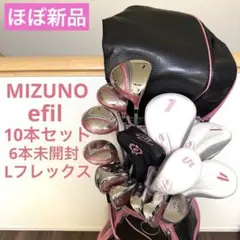 【極美品：初心者】MIZUNO efil 10本セット レディース Flex L