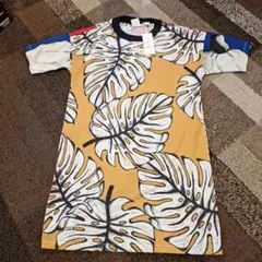 期間限定sale！adidas・総柄ワンピース・L