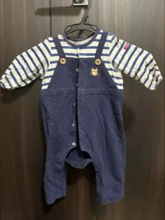 ホットビスケッツHot Biscuitsオーバーオール風カバーオール 70サイズ