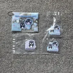 あのちゃん バッドばつ丸 あそーとこれくしょん アクリルチャーム、マルチポーチ