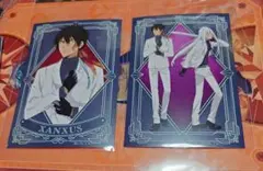 REBORN ホワイトスーツ ポストカード　ザンザス　スクアーロ　セット