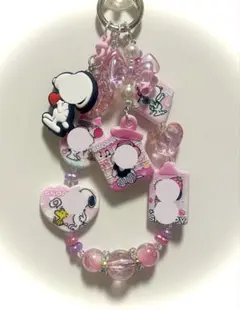 ビーズ キーホルダー 携帯ストラップ バッグチャーム
