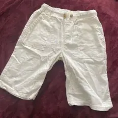 と*こ様 美品⭐︎ZARA kids ハーフパンツ　ホワイト
