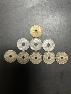 10銭硬貨コンプリート 昭和前期の硬貨セット　コレクション用　全9枚のサムネイル