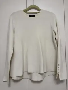 グリーンレーベルリラクシング　ニット　ホワイト