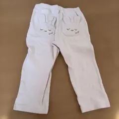 スラップスリップ　うさぎ　ポケット７部丈パンツ ピンク