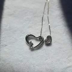 サマンサティアラ ハートネックレス