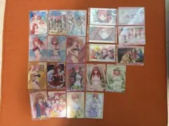 年末年始値引き　五等分の花嫁 ウエハースカードまとめ売り