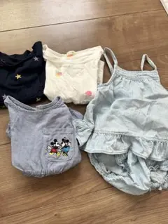 サイズ70 まとめ売り　女の子　ベビーギャップ　ディズニー　Tシャツ
