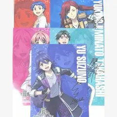 KING OF PRISM キンツア アニメイト特典 クリアポスター 5枚