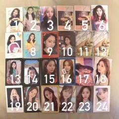 TWICE トレカ ツウィ バラ売り