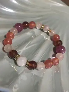 ピアス系パワーストーンブレス