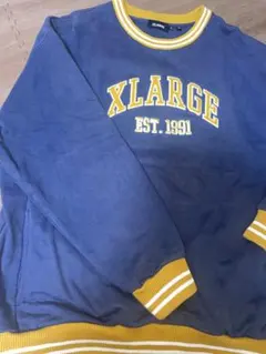 XLARGE スウェット トレーナー ネイビー