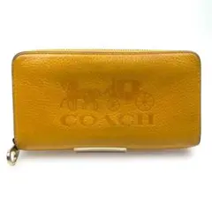 OACH 正規品 ロング ジップアラウンド ホース＆キャリッジ ウォレット