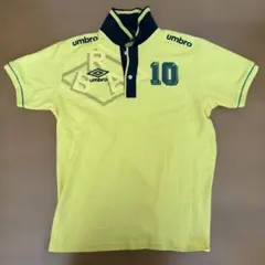 UMBRO ポロシャツ イエロー 10番のサムネイル
