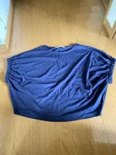 Lugnoncure ドルマンスリーブ 半袖Tシャツ ネイビー Mのサムネイル