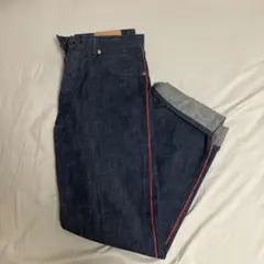 HIROMICHI ストレート デニム W3 L34 サイドラインのサムネイル