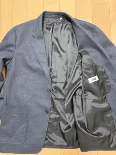 UNIQLO U (ユニクロU) ジャージーテーラードジャケット　ダークグレー