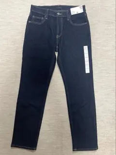 【未使用】UNIQLOユニクロ、ストレッチスリムストレートジーンズ、63.5cm