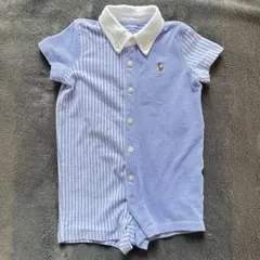 ポロ ラルフローレン 襟付きカバーオール 6M