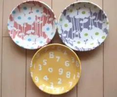 【非売品・未使用】キリン×SOU・SOU 小皿 3枚セット 数字柄 ノベルティのサムネイル