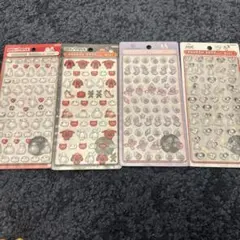 ボンボンドロップシール ミニ ディズニー 4つセット