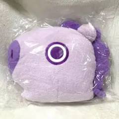 BT21/5周年/レインボーカラー/フェイス/クッション/アート展/MANG