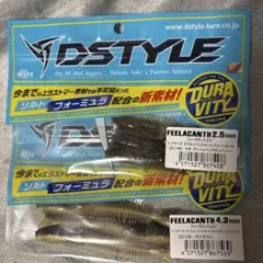 人気カラー DSTYLE FEELACANTH 4.3 2.5 2点セット - メルカリ