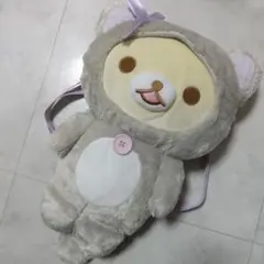 新品　鏡の中のコリラックマ　ぬいぐるみリュック　リュック