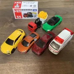 トミカ　ジャンク　6台セット　まとめ売り　ウルス　ランサー　救急車　ポテトカー
