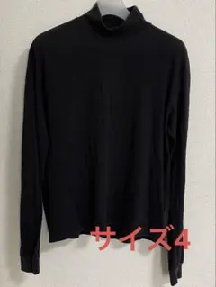 AURALEE SEAMLESS HI NECK L/S TEE
