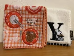 東京ディズニーリゾート ミッキー タオル ＆ スヌーピーハンドタオル