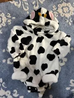牛柄フリース着ぐるみ
