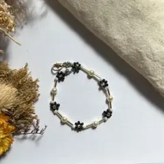 手作り お花 ブレスレット