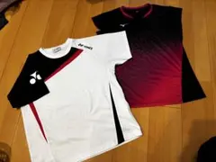 ヨネックスとミズノ　M相当