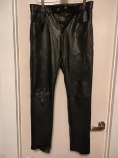 ZARA フェイクレザー スキニーパンツ USA30