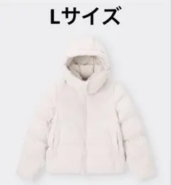 GU ヒートパデッドブルゾン Lサイズ ナチュラルのサムネイル