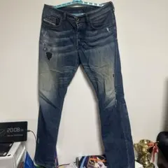 Diesel ダメージ加工 ブルーデニム　W31 L32